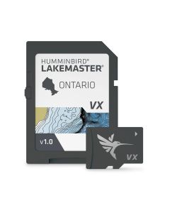 Humminbird LakeMaster Card - Ontario V1 Maps, VX Technology, SmartStrike, and Chart Presets