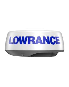 Lowrance HALO20 Radar, 20 Inch Compact Dome, 24 nm Range, MARPA, Pulse Compression, InstantOn, IPX6