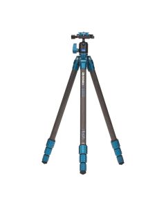 Benro SuperSlim Carbon Fiber Tripod with Ball Head, 61.4 Inch, 8.8 lb Load, Arca Plate, 1/4 Inch-20 Mount