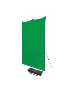 Westcott 8 ft. x 8 ft. X-Drop Pro Wrinkle-Resistant Backdrop Kit, Easy Setup, Chroma-Key Green Screen