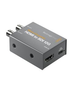 Blackmagic Design Micro Converter HDMI to SDI 12G with Power Supply, Compact & Supports DCI 4K60