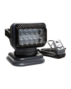 Golight 51494 Spotlight LED with Attached Handheld Wired Remote & Permanent Mount Shoe, Black