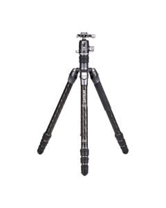 Benro Rhino Carbon Fiber Three Series Tripod/Monopod FRHN34C+VX30 Kit, 20kg Load, 174.7cm Max Height