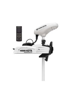 Minn Kota Riptide PowerDrive 55 lb Trolling Motor, 12V, 54 Inch Shaft, Wireless Remote, for Saltwater