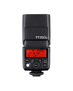 Godox Mini Camera Flash TT350C for Canon Cameras with 2.4GHz Wireless, HSS, and 24-105mm Zoom Range