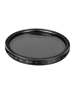 Tiffen Variable Neutral Density Filter 72mm, Offers 2 to 8 Stops Light Control for Creative Exposure