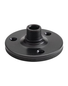 On-Stage Microphone Flange Mount for Wall or Surface Installation, Heavy-Duty Support