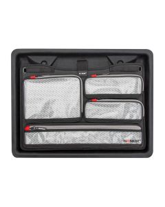 Nanuk Lid Organizer with Zippered Compartments for 950 Gear Case, Secure Accessory Storage, 50-95001-K