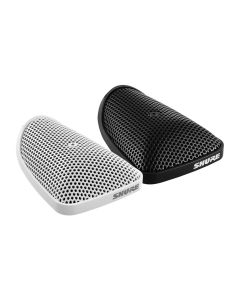 Shure CVB-B/C Cardioid Installed Sound Boundary Microphone, 12 ft XLR, RF Shielded, Black