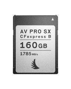 Angelbird 160GB AV PRO CFexpress 2.0 Type B SX Memory Card, Supports Continuous High-Speed Shooting