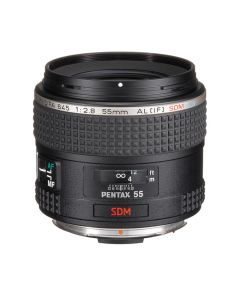 Pentax D FA 645 55mm f/2.8 AL[IF] SDM AW Lens, 645-Mount, Aero Bright Coating & Bokeh Effect