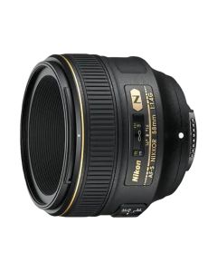 Nikon AF-S NIKKOR 58mm f/1.4G Lens Only, Nano Crystal Coat, Super Integrated Coating, & Autofocus