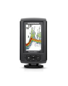 Humminbird PiranhaMAX 4 Fish Finder, 4.3 Inch Color LCD, Dual Beam Sonar, Tilt and Swivel Mount