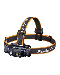 Fenix HM70R Rechargeable Headlamp, 1600 Lumens, 100hrs Runtime, 186m Beam, Polycarbonate Lens, Black