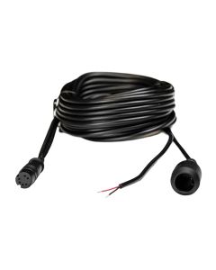 Lowrance 10-Foot Transducer Extension Cable for Hook² Bullet Skimmer Transducer, Black