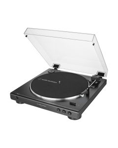 Audio-Technica AT-LP60X Fully Automatic Belt-Drive Turntable, 33/45 RPM, Phono Pre-Amplifier, Black