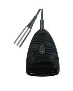 Shure MX393 Microflex® Boundary Mic, Programmable Switch, XLR Cable, 12-Feet Length