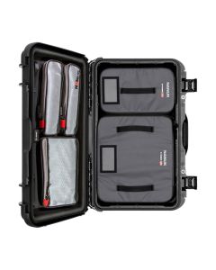 Nanuk 935 Hard Case Pro Photo Kit with N-Cubik Inserts, 28.5L Capacity, NK-7 Polypropylene Resin, Black