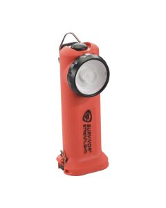Streamlight Survivor® LED Rechargeable Flashlight, 175 Lumens, IPX4-Rated Water-Resistant, Orange