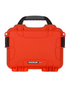 Nanuk 904 Hard Case without Foam, Waterproof Protective Shell, Orange, 904S-000OR-0A0