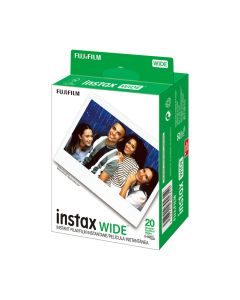 Fujifilm INSTAX WIDE Instant Film, 20 Exposures, Glossy Finish, Vibrant Colors & Sharp Detail