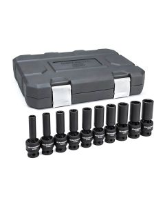 Gearwrench Set SKT IMP DP UNV MET 1/2DR 10PC