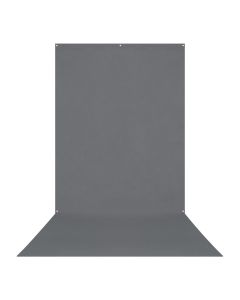 Westcott 5 ft. x 12 ft. X-Drop Wrinkle-Resistant Sweep Backdrop, Full Body Portraits, Neutral Gray, 620S