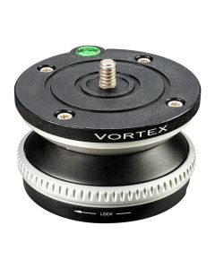 Vortex Optics Pro Leveling Head, Integrated Level for Precise Positioning, Compatible with Most Tripod