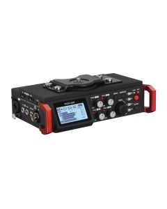 Tascam DR-60DmkII 4-Track Recorder, WAV/BWF, 16 or 24-bit, 44.1/48/96kHz, DSLR Mountable, SD/SDHC
