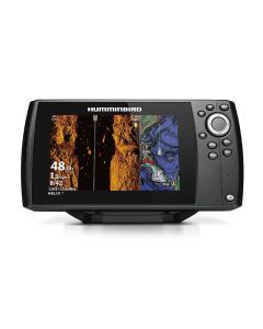 Humminbird HELIX 7 MSI GPS G4, Fish Finder, 7 Inch Display, Internal GPS, Dual CHIRP Sonar, Black