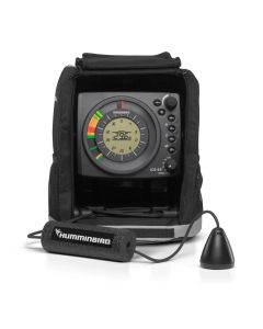 Humminbird ICE 55 Flasher Fishfinder with XI 9 19 Transducer, 6-Color Fiber Optic Flasher Display