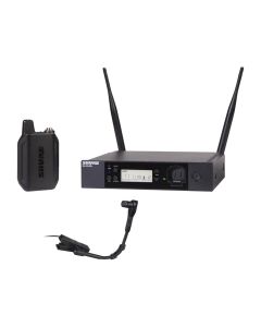 Shure GLXD14R+ Dual-Band Wireless Instrument Rack System For Wind & Percussion Players, Z3: 2.4, 5.8 GHz