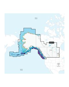 Navionics Canada, West & Alaska - Lakes, Rivers and Coastal Charts, Navionics Platinum+, NPUS013R