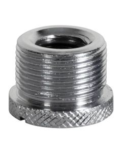 On-Stage 5/8-Inch Male to 3/8-Inch Female Knurled Mic Screw Adapter (2-Pack), MA300