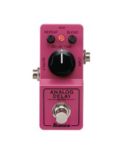Ibanez ADMINI Analog Delay Mini Pedal for Electric Guitar, True Bypass, 100% Analog Circuit