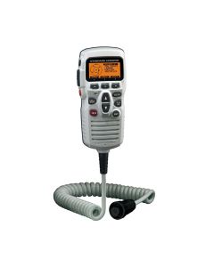Standard Horizon RAM3+ Remote Station Microphone for Standard VHF Radios, 1.5 Inch Display, White