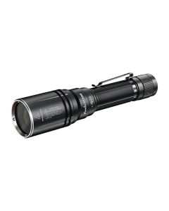 Fenix HT30R White Laser Flashlight, 500 Lumens, Ultra Long-Range Beam, USB-C Rechargeable, Black
