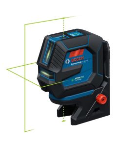 Bosch GCL165-42GL 4V Self-Leveling Cross-Line Laser w/ Plumb Points-Green
