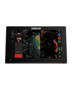 Simrad NSX 3009 9 Inch Fishfinder/Chartplotter with Active Imaging 3-In-1 Transducer, C-MAP® DISCOVER™ X