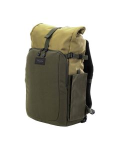Tenba Fulton v2 16L All Weather Backpack, Fits DSLR/7 Lenses, 16 Inch Laptop, Tan/Olive, 637-734