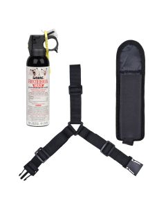Sabre 7.9 oz bear & mountain lion spray with chest holster