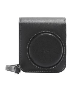 Fujifilm Instax MINI 40 Soft Case with Strap, Faux Leather, Flap Closure & Tripod Mountable, Black