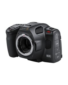 Blackmagic Design Pocket Cinema Camera 6K Pro, Canon EF Mount, Super35 HDR Sensor, Dual XLR Inputs