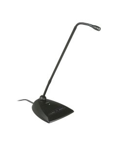Shure MX418 Microflex® 18-Inch Standard Gooseneck Microphone, Built-In Mount, Mute Switch, Preamp Included