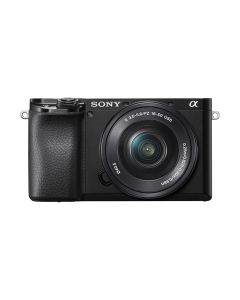 Sony Alpha 6100 APS-C Mirrorless Interchangeable Lens Camera with 16-50mm Lens, Bundle, for Movie