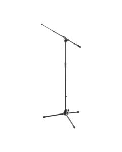 On-Stage Production-Grade Microphone Stand with Telescoping Boom Arm, Black, MS9701TB