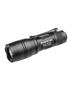SureFire E1B Backup with MaxVision High-Output LED Flashlight, 5/400 Lumens Output, Black