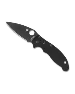 Spyderco Manix® 2 Folding Knife, 3.4In CPM S30V Steel Blade, G-10 Handle, Ball Bearing Lock, Black