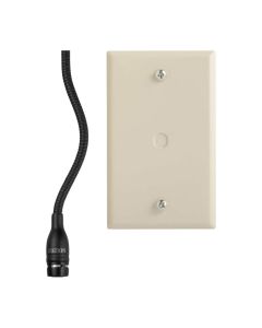Shure MX202 Microflex® Overhead Microphone, Plate Mount Preamp, Screw Terminals Connector, Built-In Surface Mount