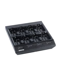 Shure SBC800-US 8-Bay Battery Charger for 8 SB900B Batteries, Includes US Power Supply
